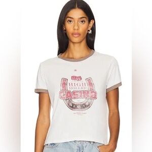 The Laundry Room | Houston High Roller Casino Perfect Ringer Tee size XS NWT